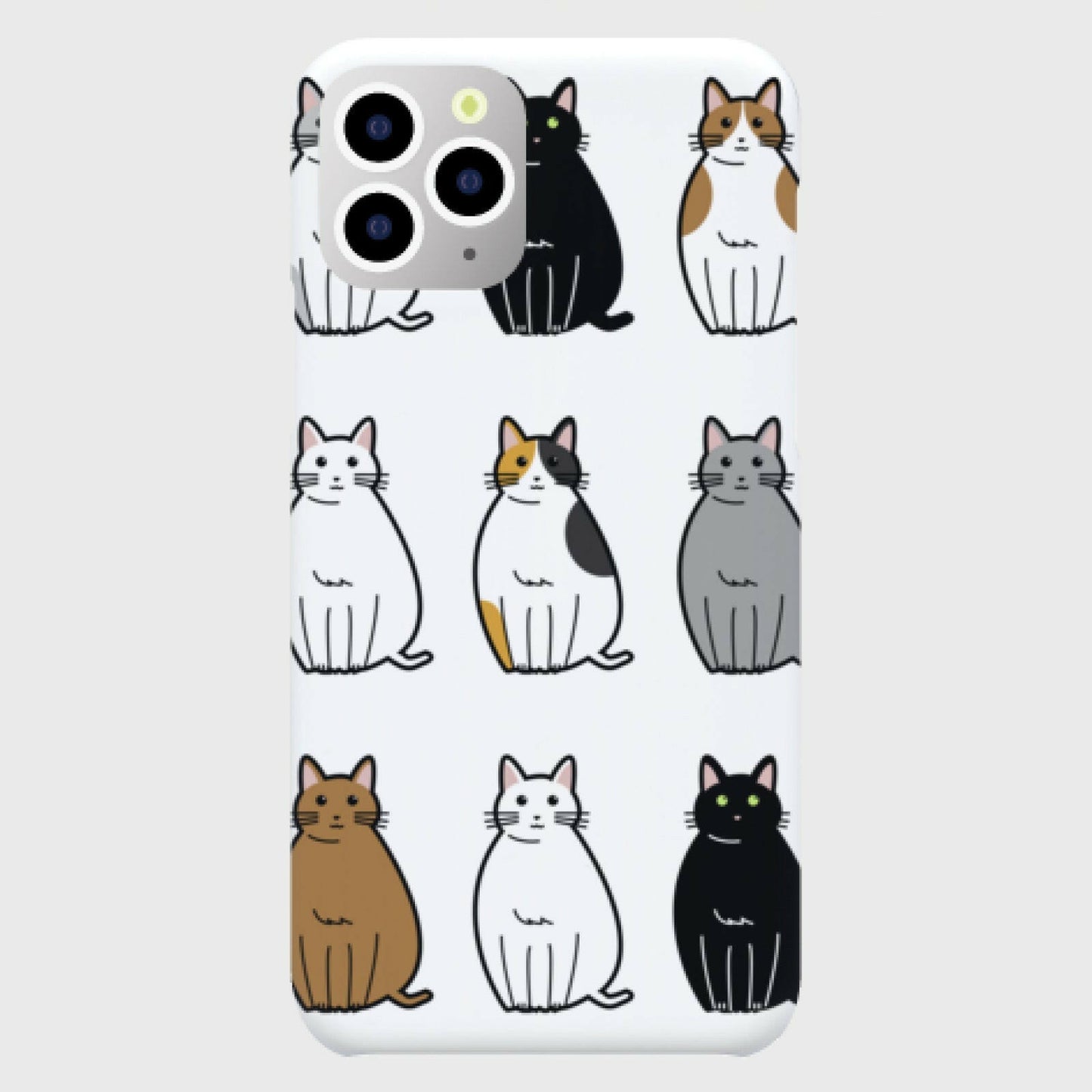 ねこだらけスマホケース
