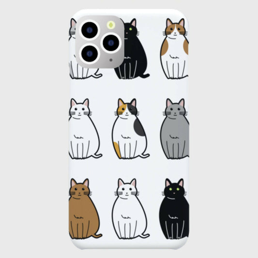 ねこだらけスマホケース