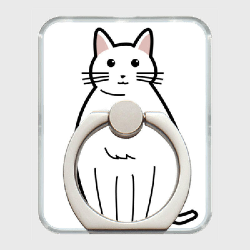 しろねこスマホリング | STRIVE | しろねこスマホリング.