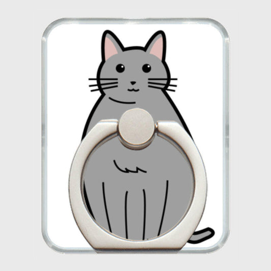 はいいろねこスマホリング | STRIVE | はいいろねこスマホリング.